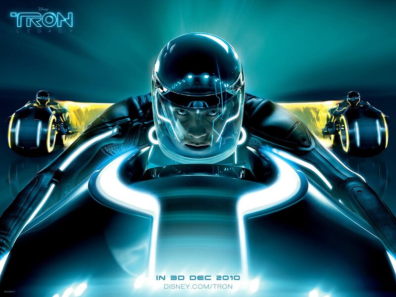 Racer on Light Cycle