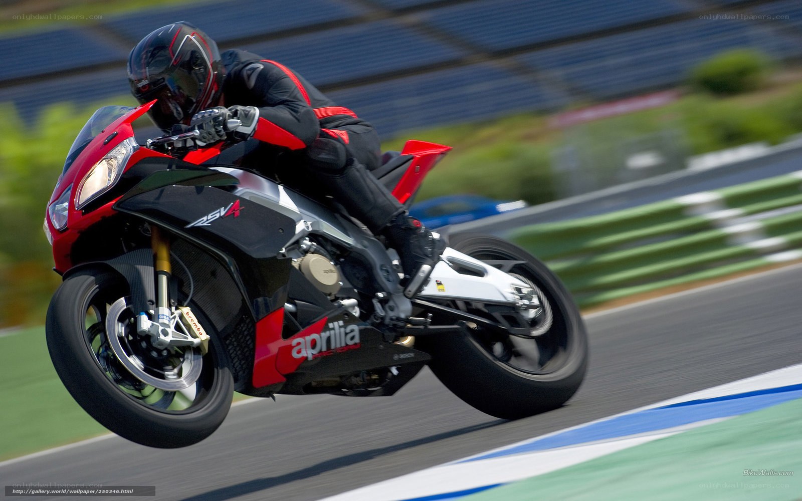 racing Aprilia RSV4 motorcycle