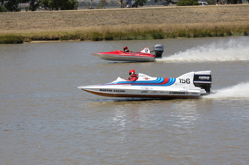 Racing Boats on Water