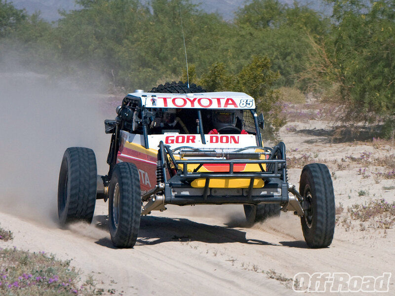 Racing Buggy on Dirt