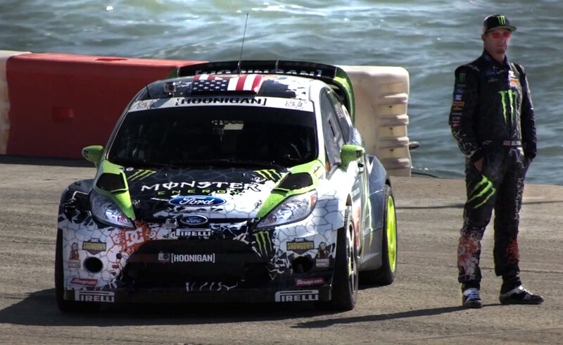 Racing Car and Driver