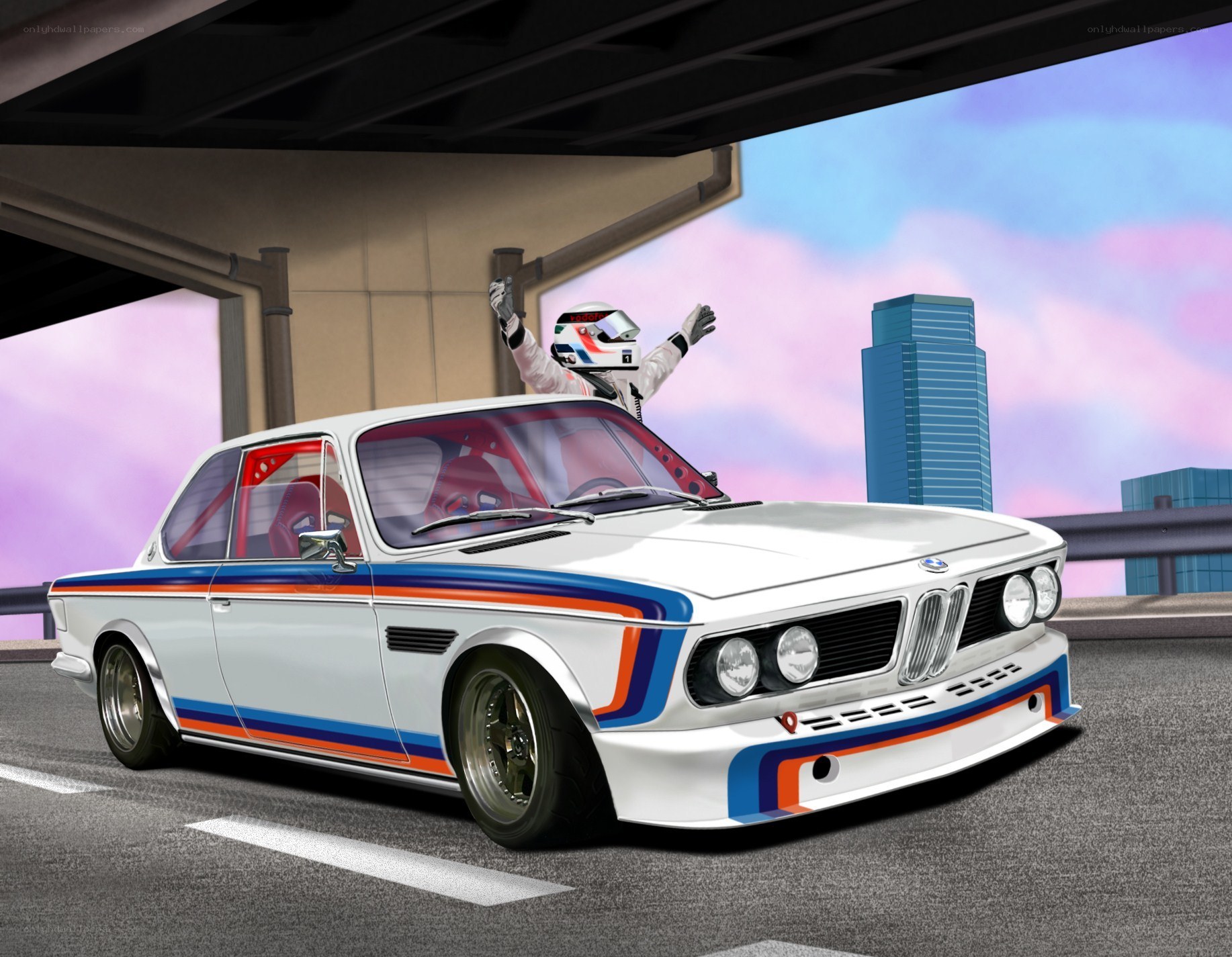 racing car celebration