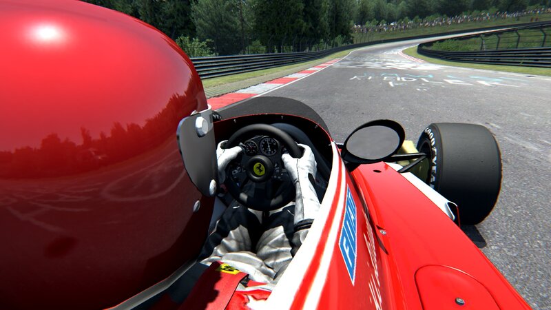 Racing Car Cockpit — Red
