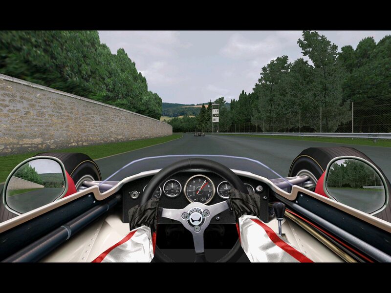 Racing Car Cockpit