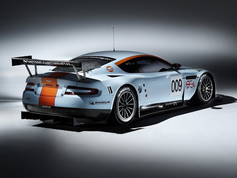 Racing Car in Studio — Light Blue