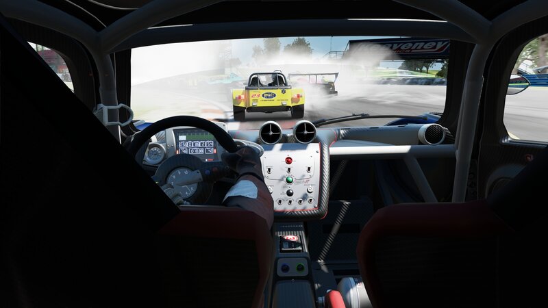 Racing Car Interior — Black, Intense