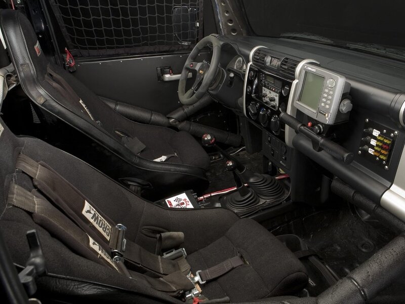 racing car interior cockpit