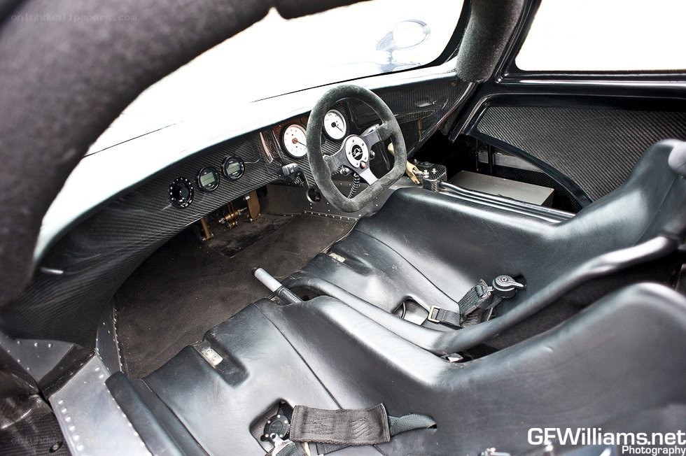 racing car interior cockpit