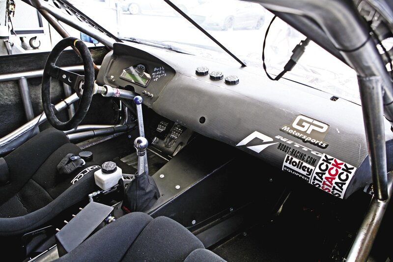 racing car interior cockpit