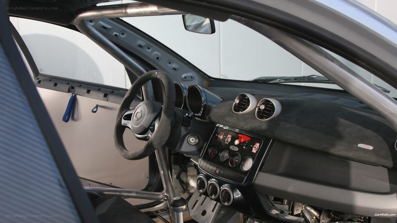 racing car interior dashboard