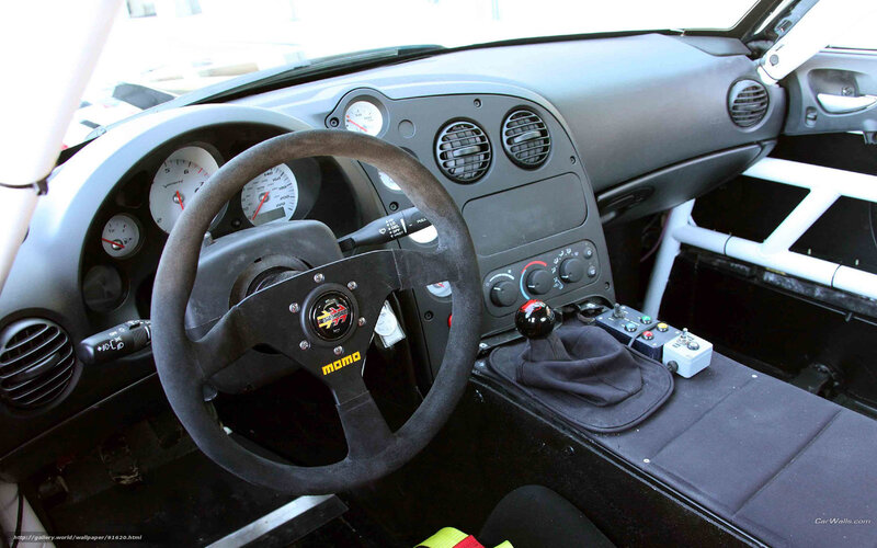 racing car interior dashboard