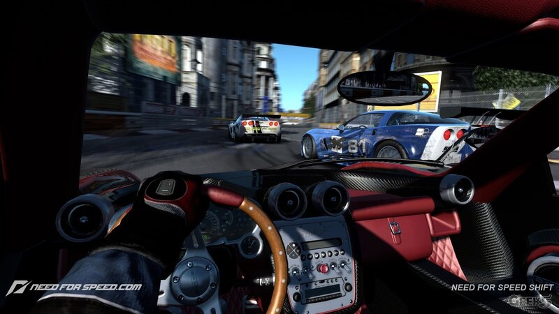 Racing Car Interior — Red, Dynamic