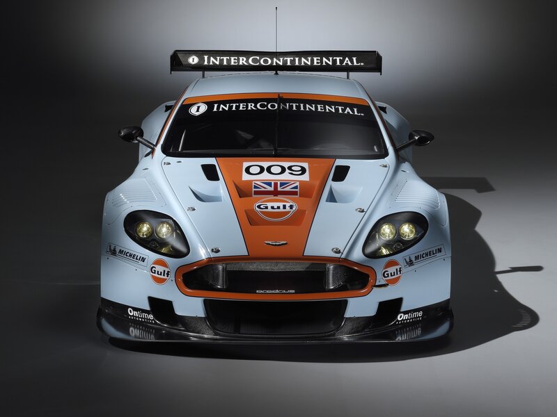 Racing Car — Light Blue, Dramatic