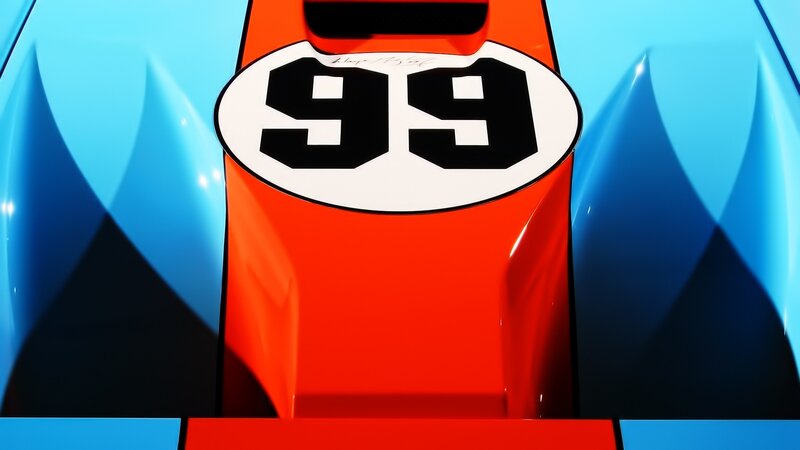 Racing Car Number Plate