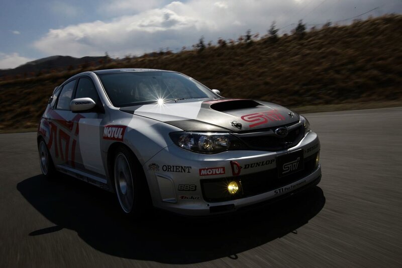 racing car on a road