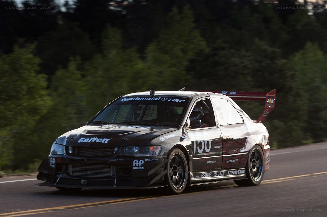 racing car on a road