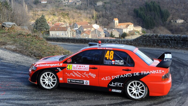 Racing Car on Road — Red, Dynamic, Afternoon, Photograph