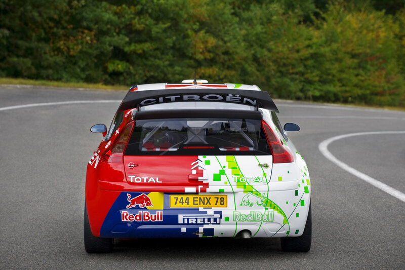 Racing Car on Road — Red
