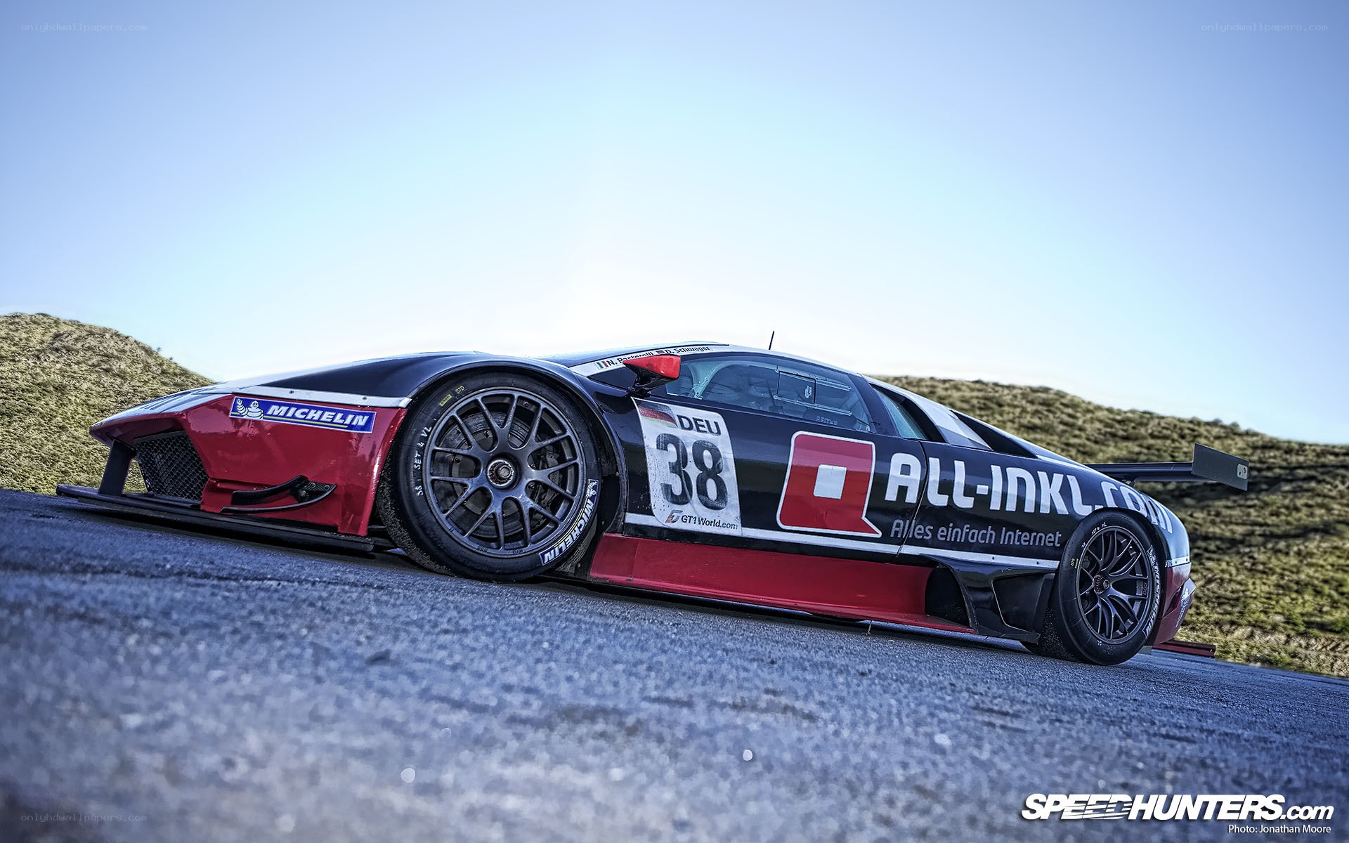racing car on track