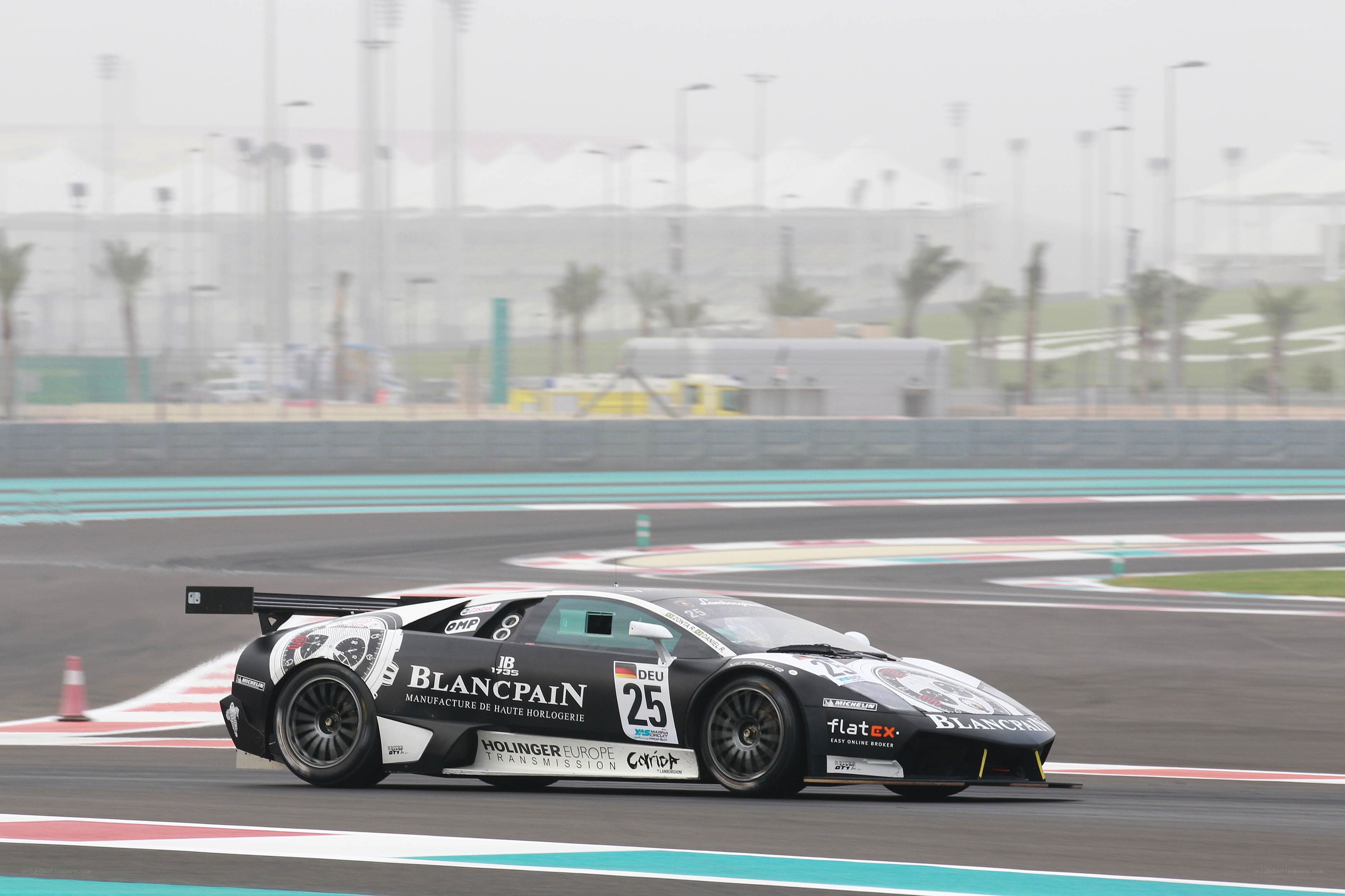 racing car on track