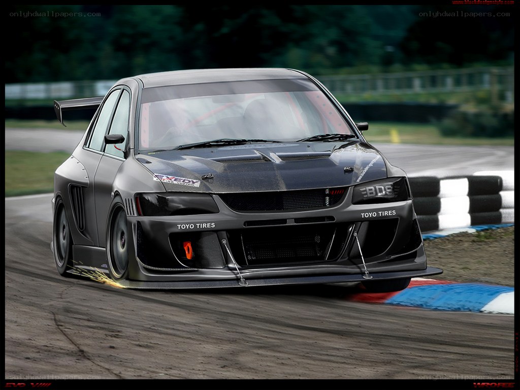 racing car on track