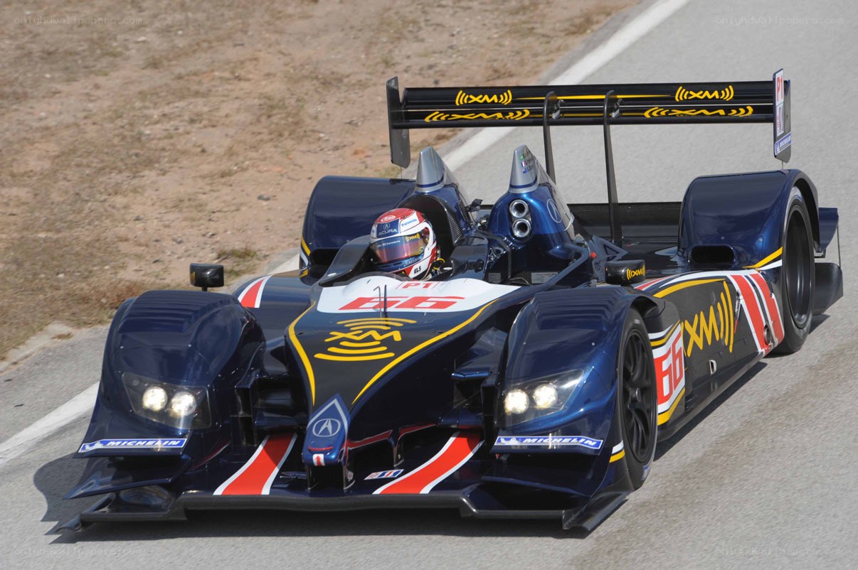 racing car on track