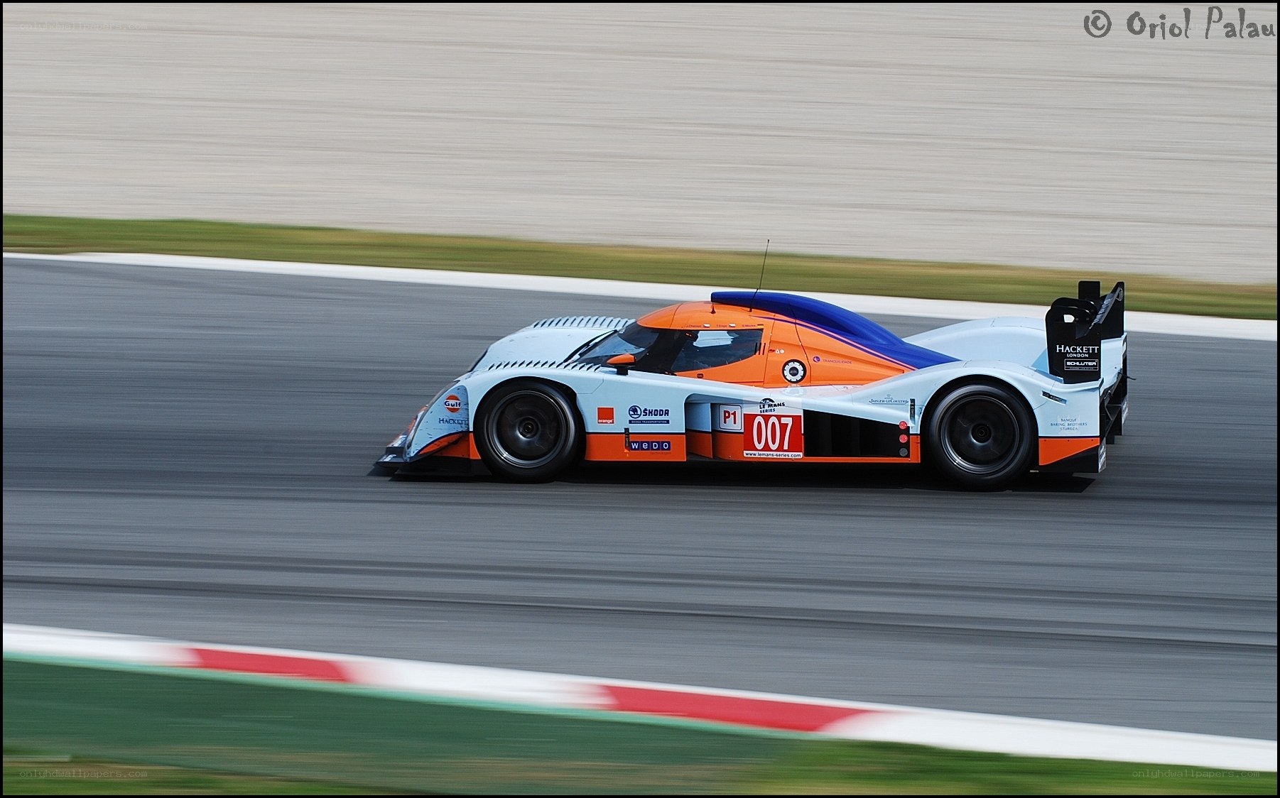 racing car on track