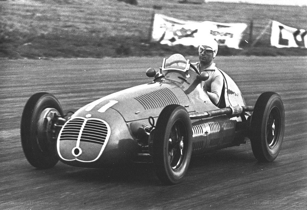 racing car on track