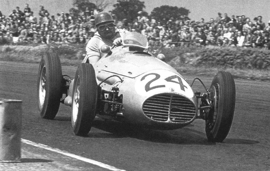 racing car on track