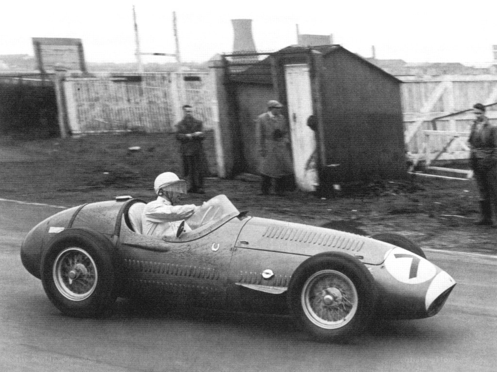 racing car on track