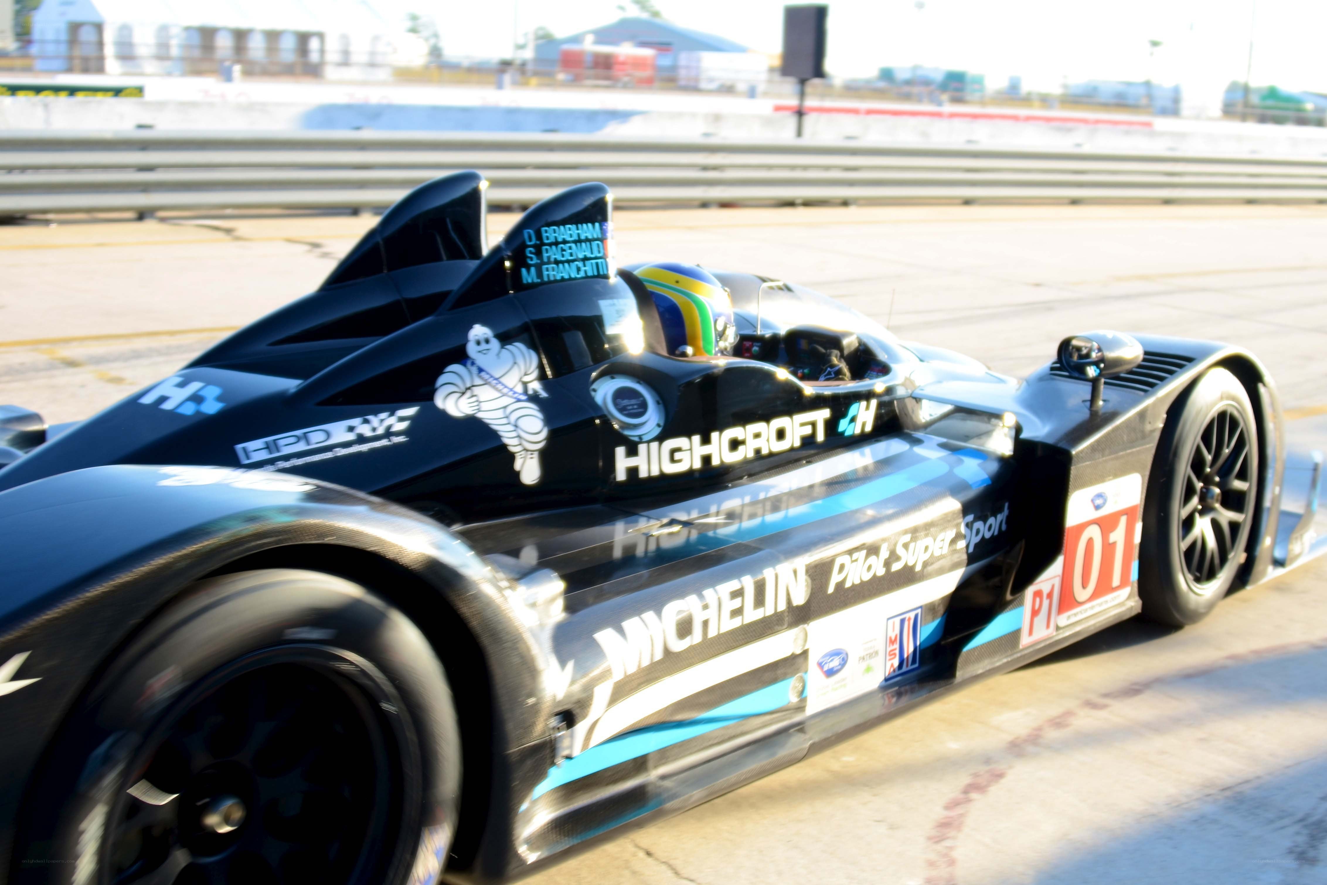 racing car on track