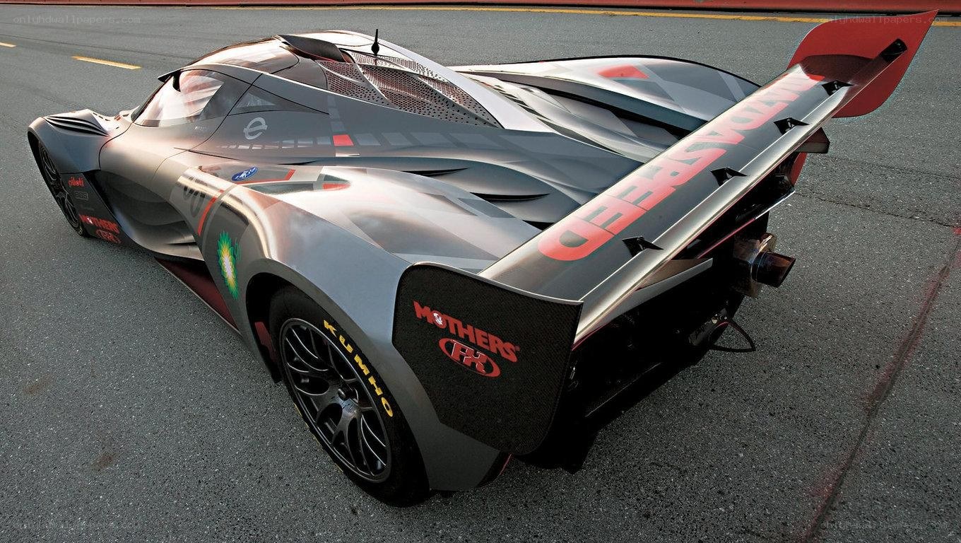 racing car on track