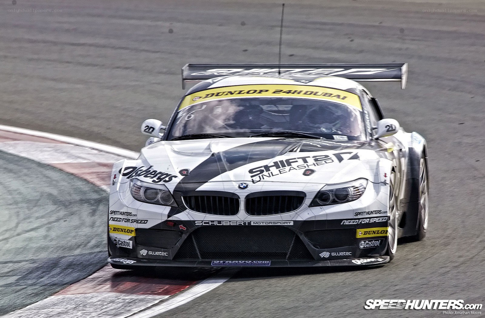 racing car on track