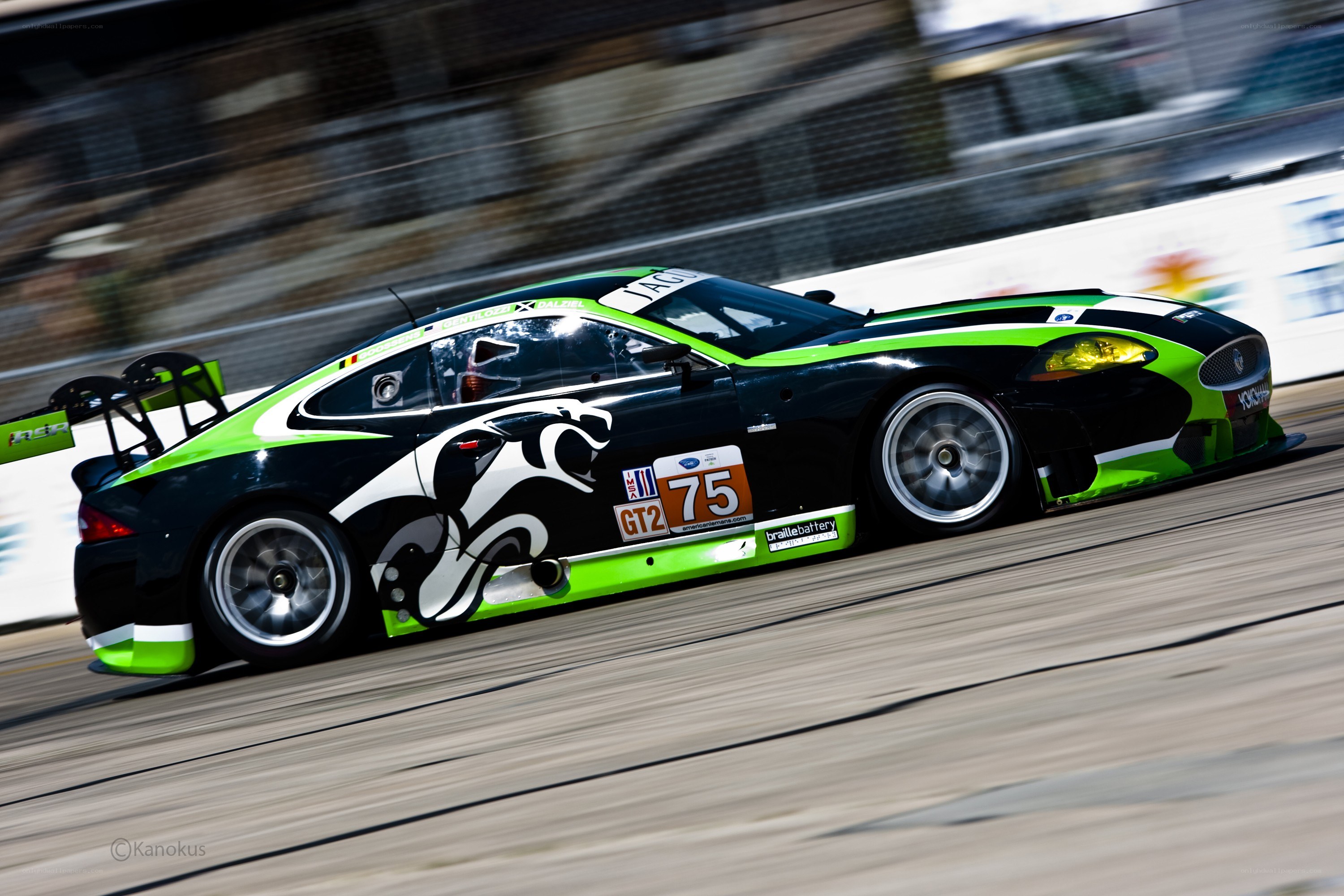 racing car on track