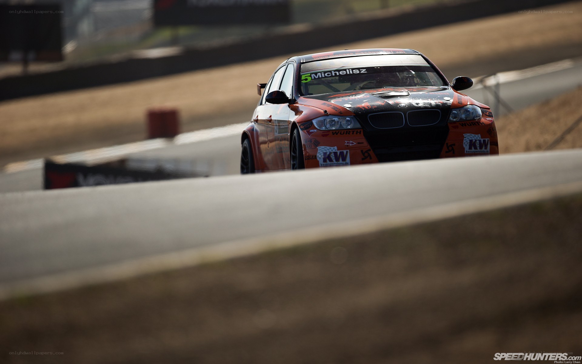 racing car on track