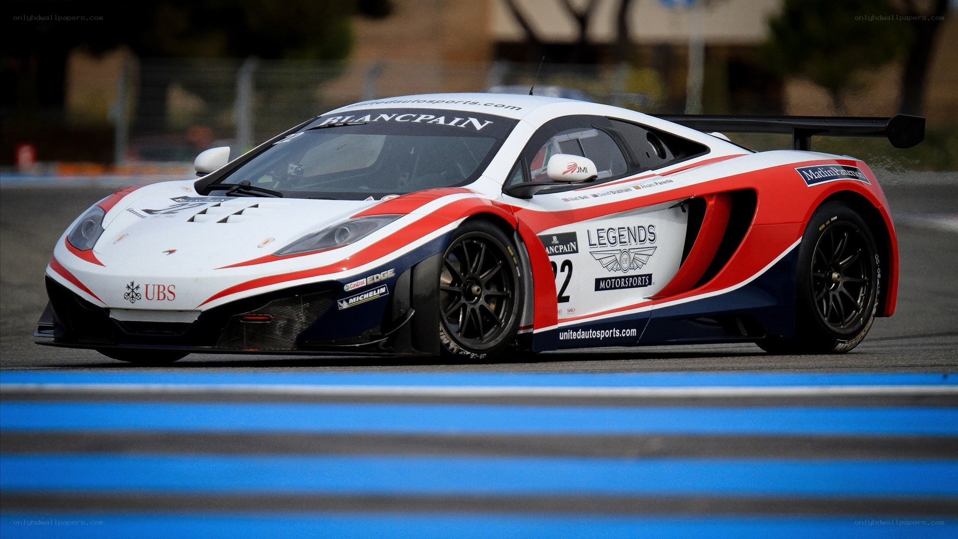 racing car on track