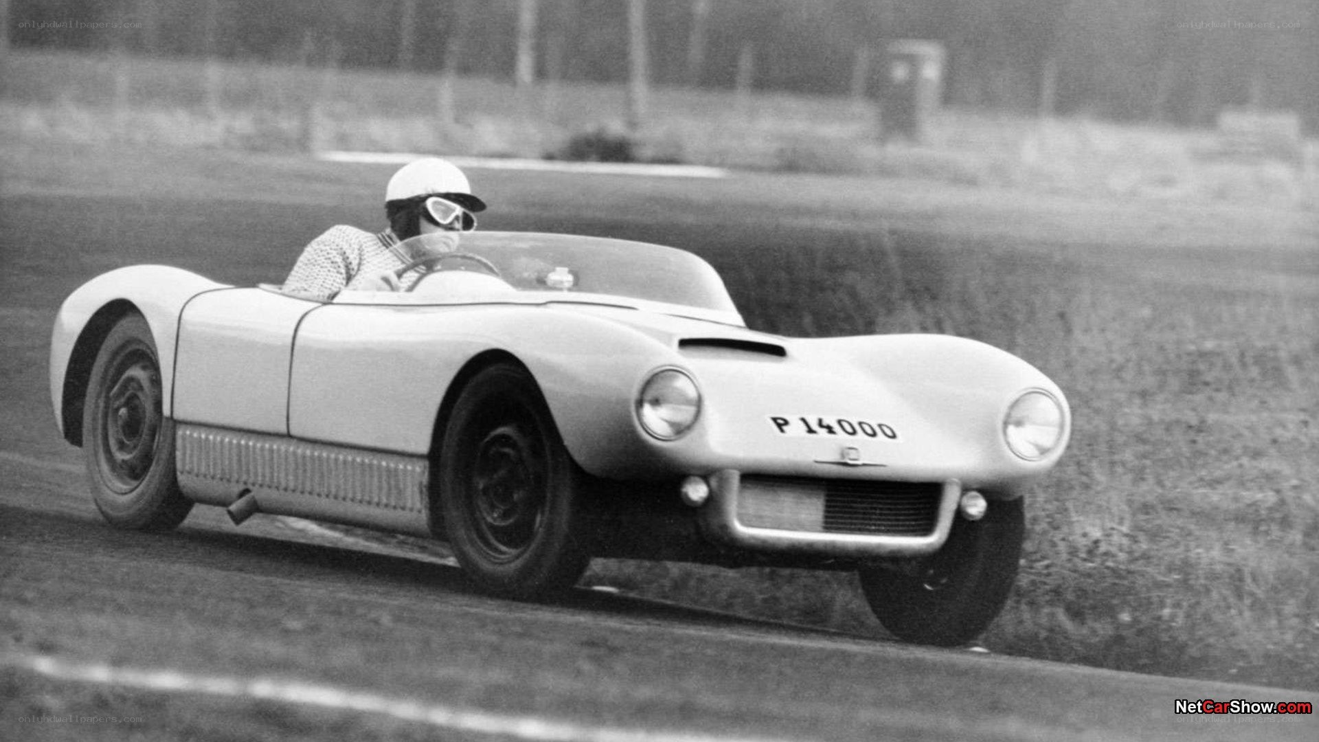 racing car on track