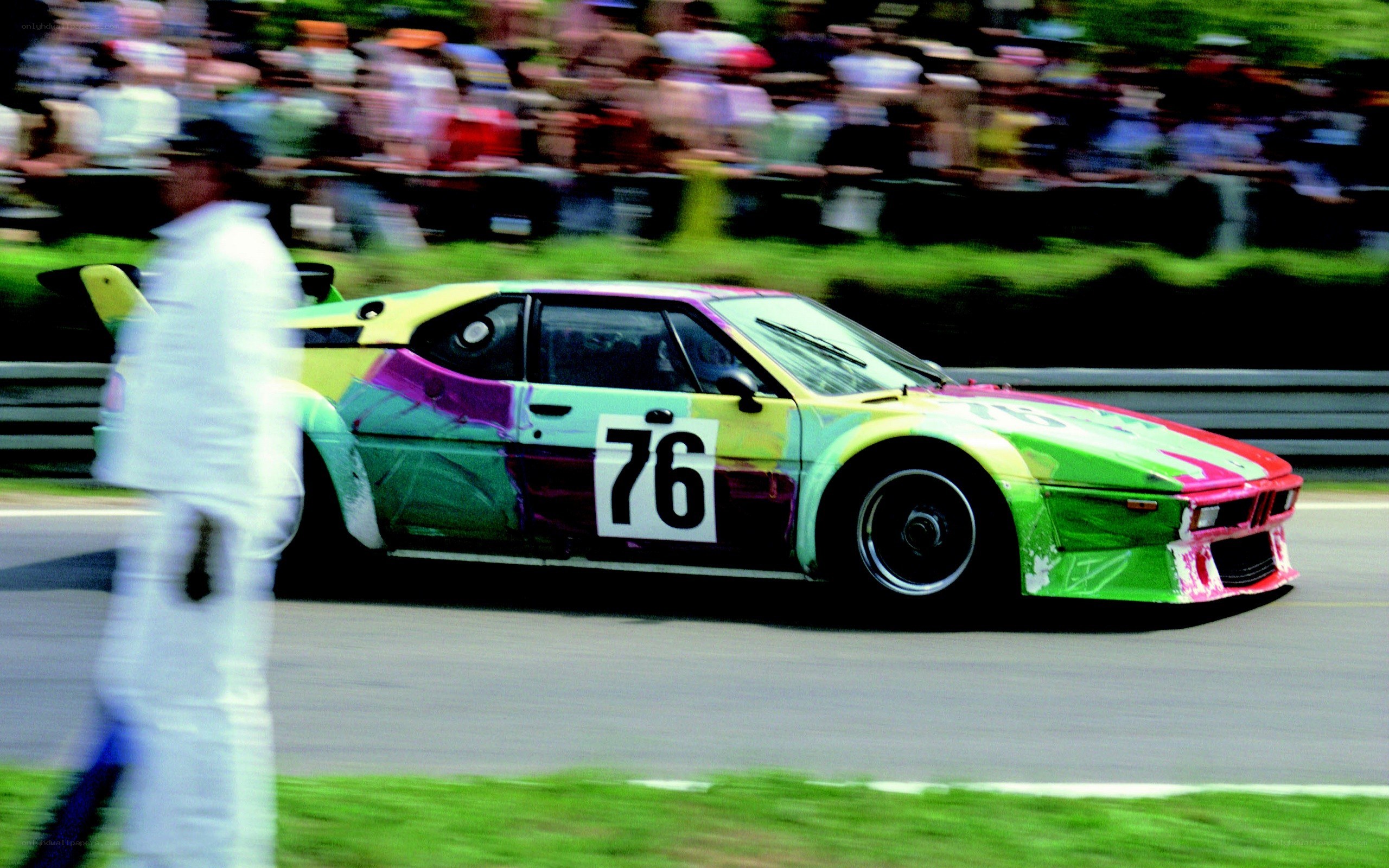 racing car on track