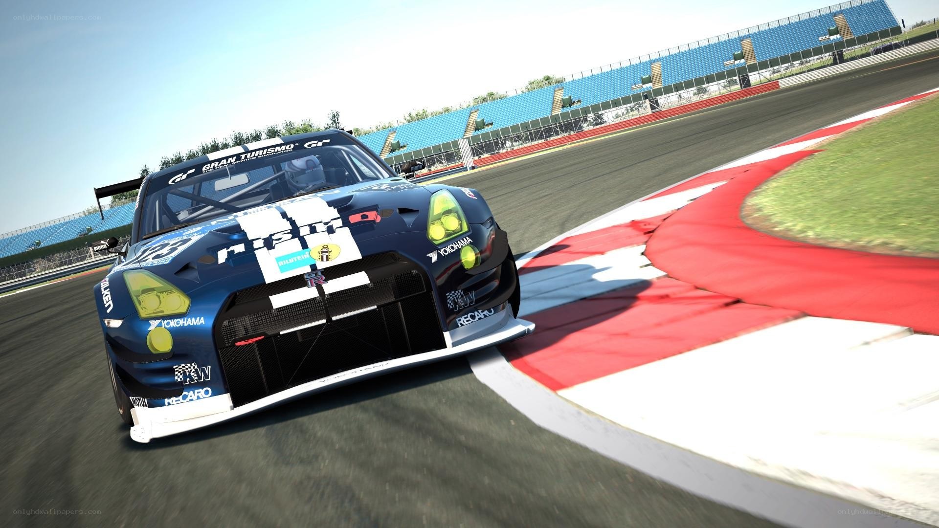 racing car on track
