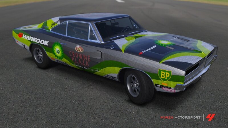 racing car on track