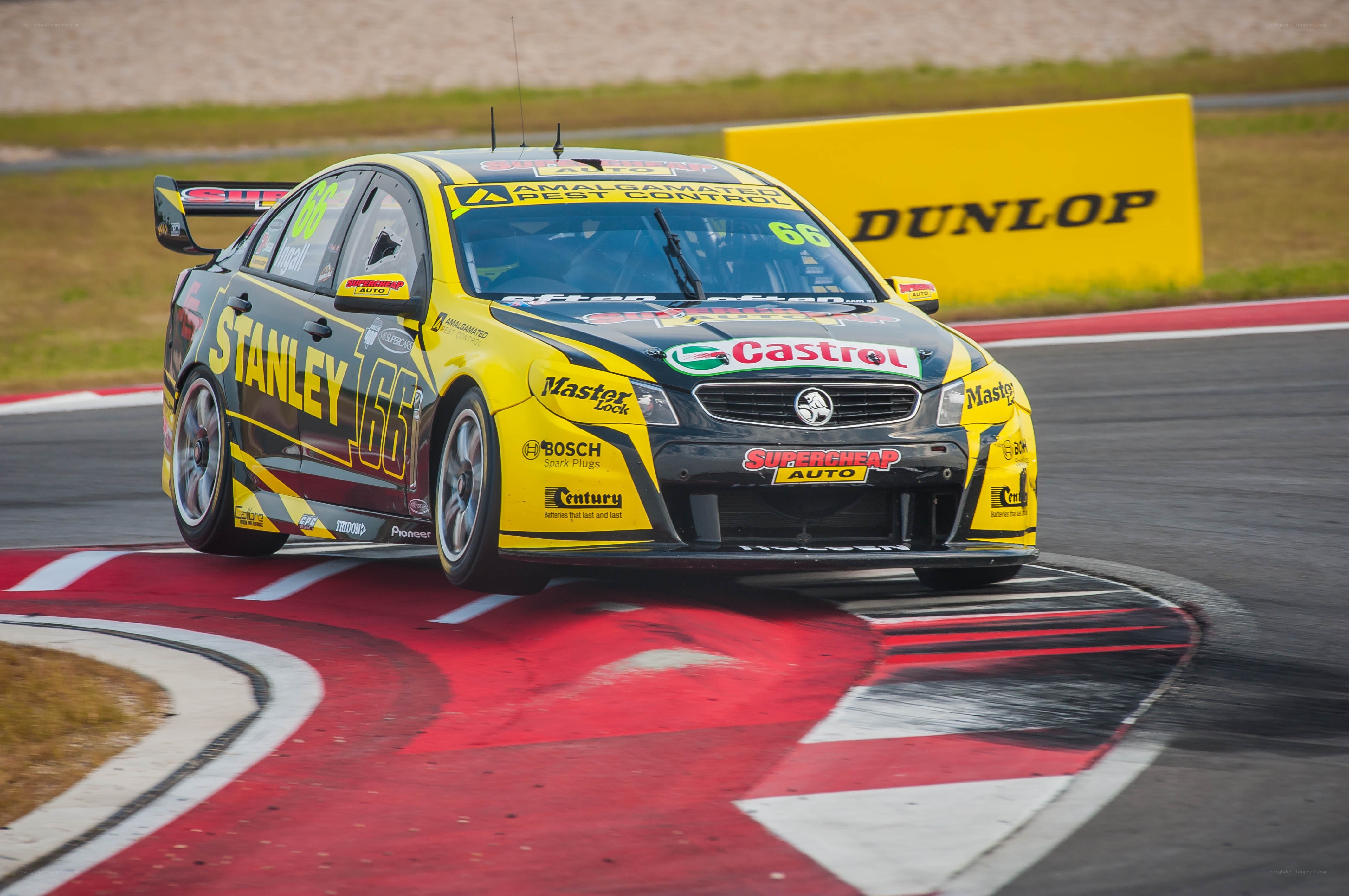 racing car on track