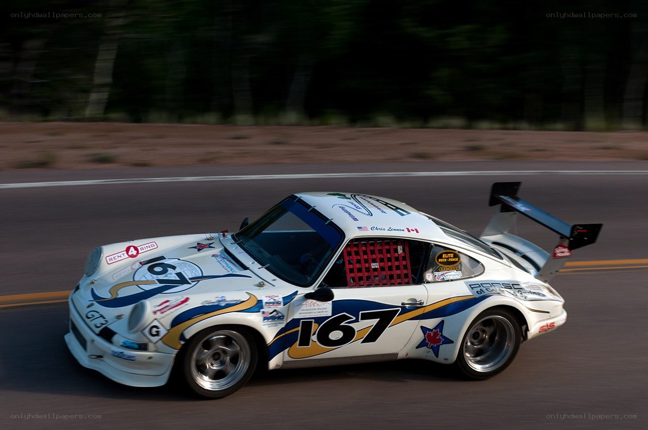 racing car on track