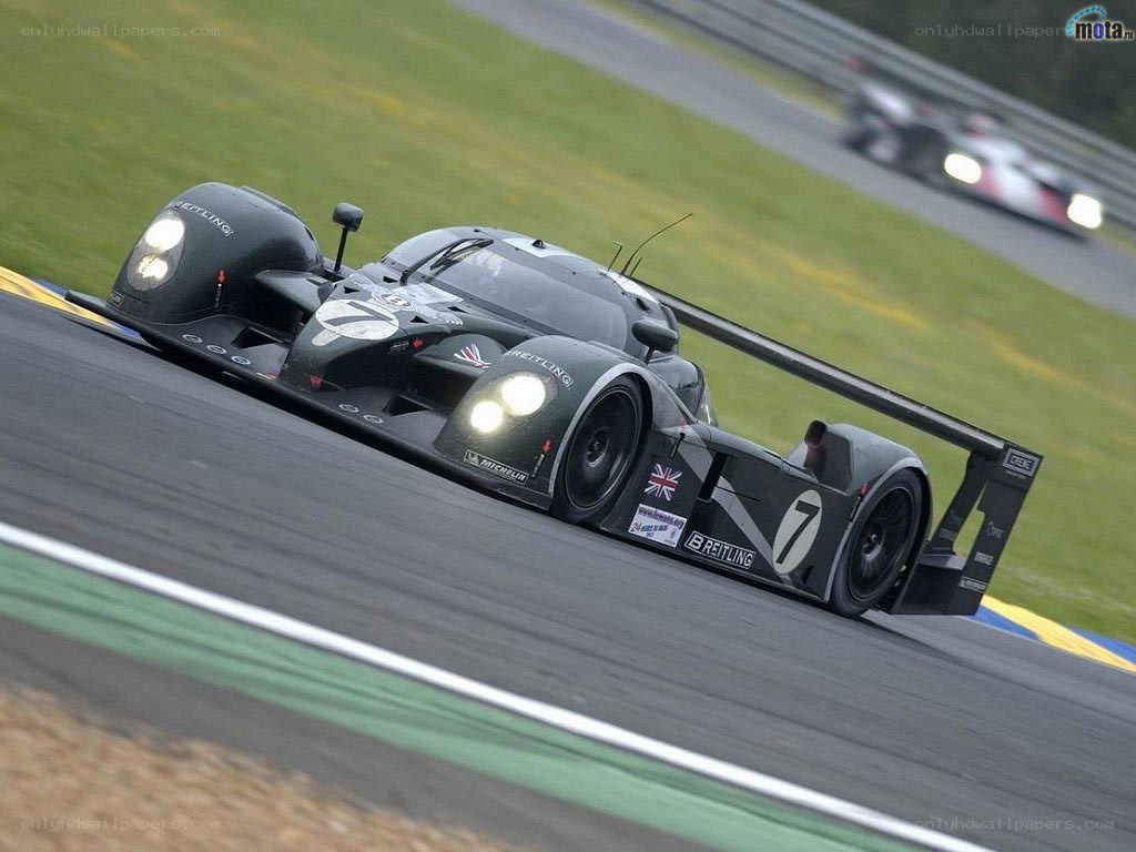 racing car on track
