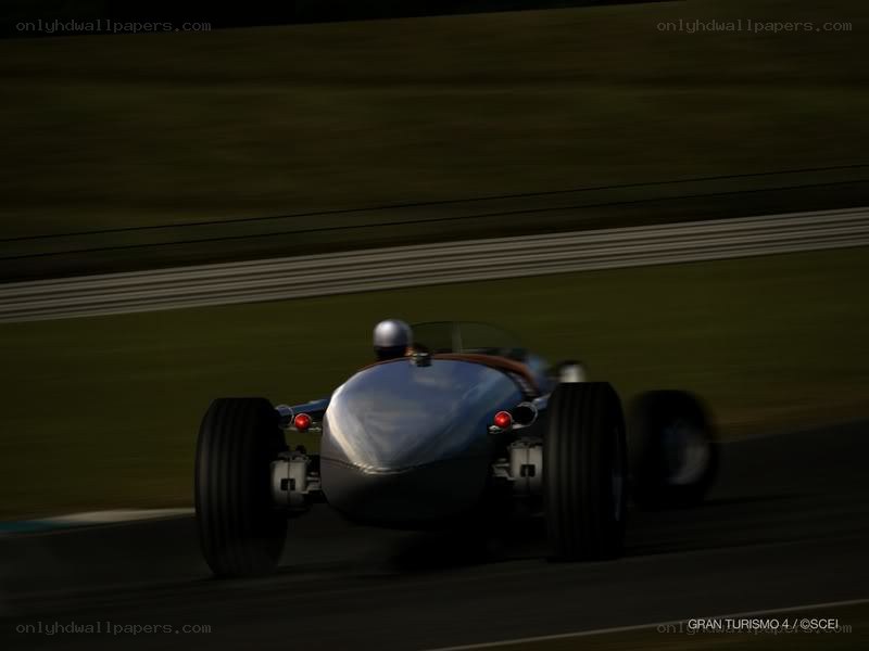 racing car on track