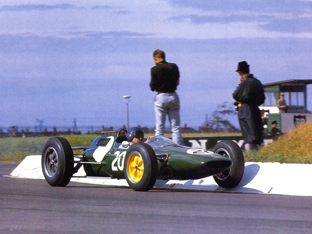 racing car on track