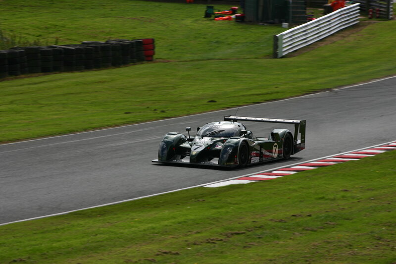racing car on track