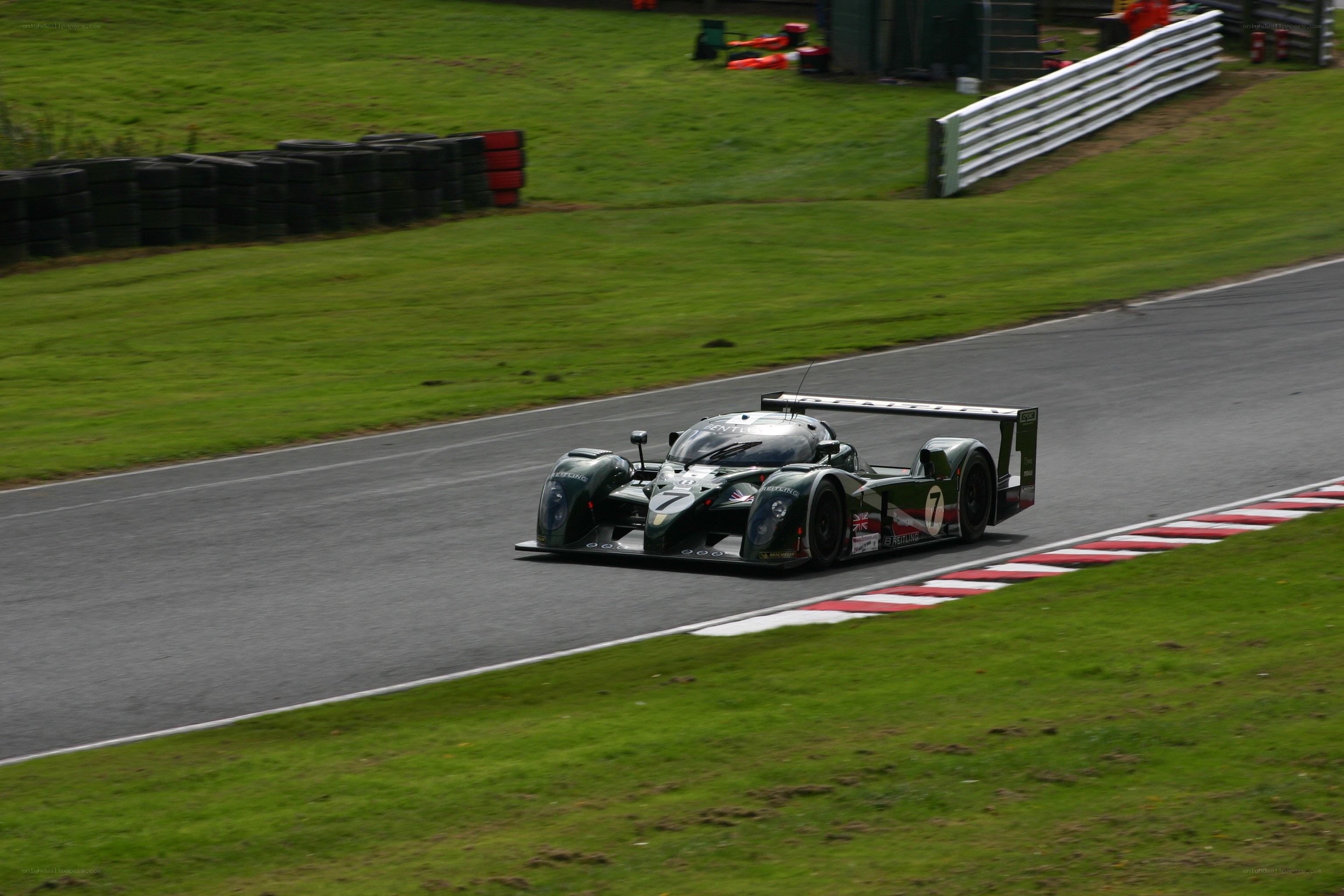 racing car on track