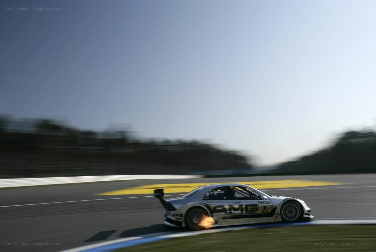 racing car on track