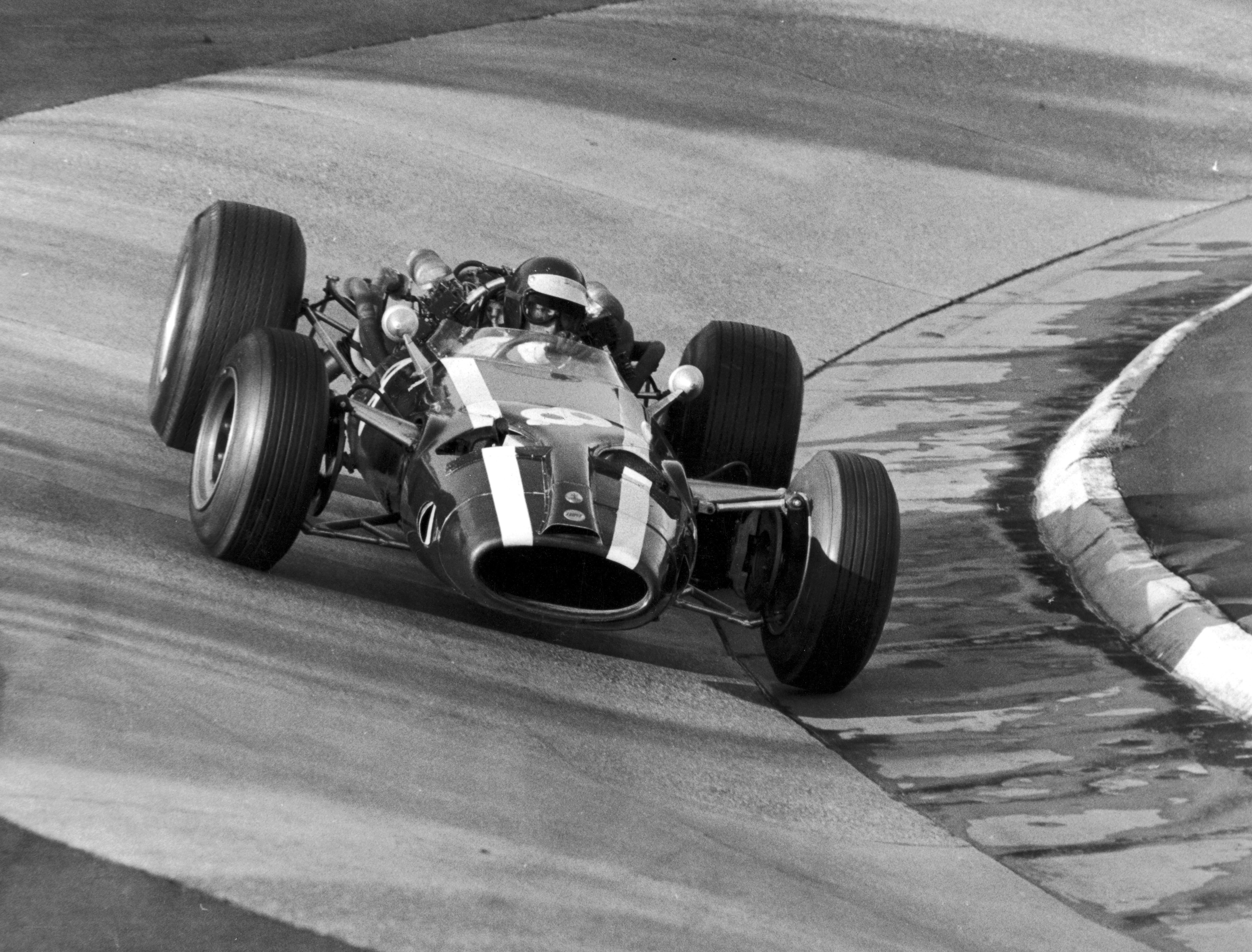 racing car on track