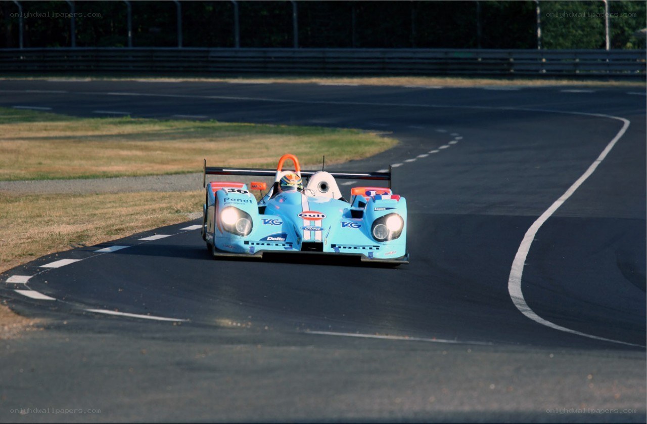 racing car on track